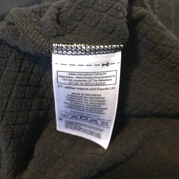 Adidas black fleece running sweater - Picture 5 of 5